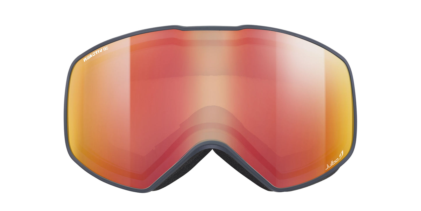 Julbo CYCLON Goggle J77273202 in Grey - Red Colour with a REACTIV 2-3 GLARE CONTROL lens