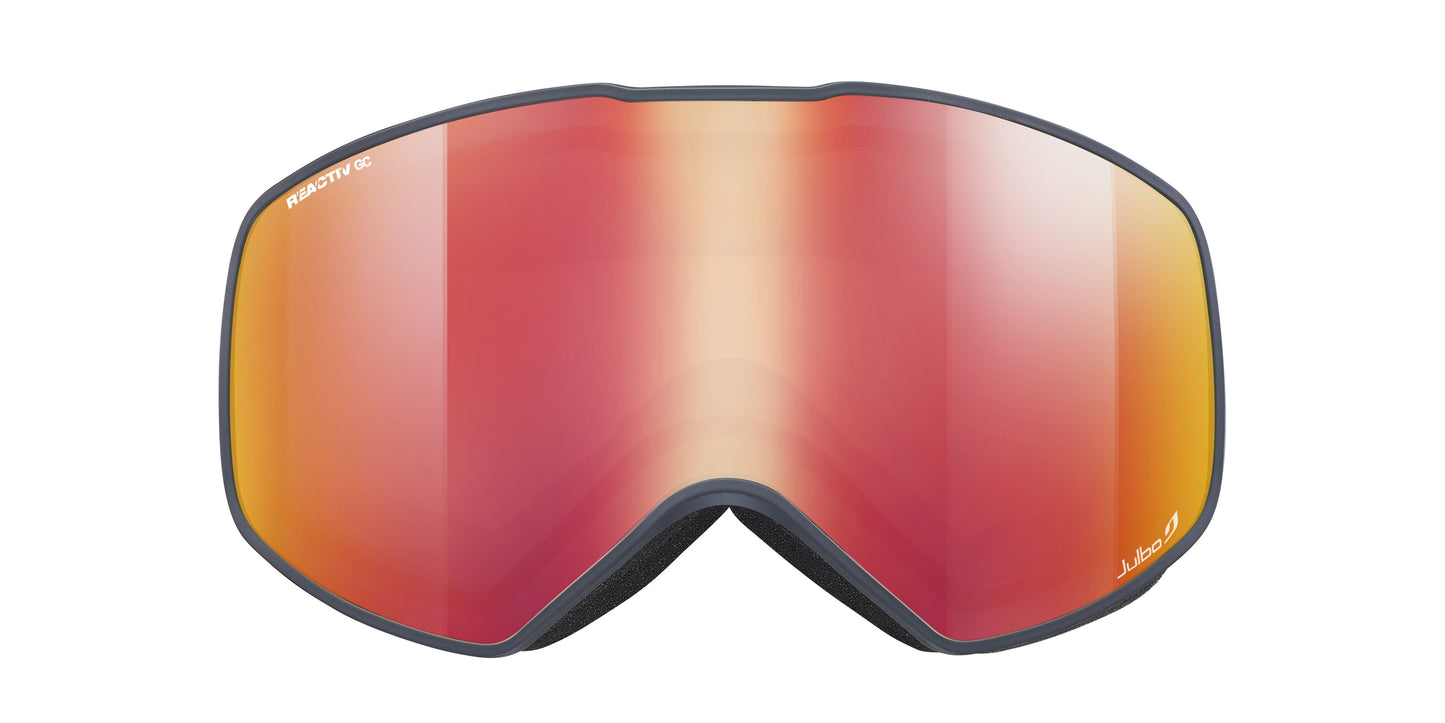 Julbo CYCLON Goggle J77273202 in Grey - Red Colour with a REACTIV 2-3 GLARE CONTROL lens