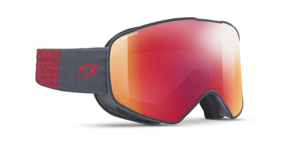 Julbo CYCLON Goggle J77273202 in Grey - Red Colour with a REACTIV 2-3 GLARE CONTROL lens