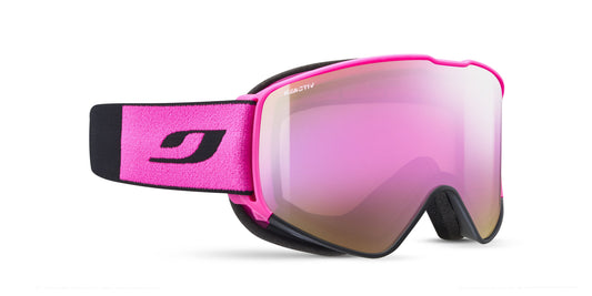 Julbo CYRIUS Goggle J75936143 in Pink - Black Colour with a REACTIV 1-3 HC lens