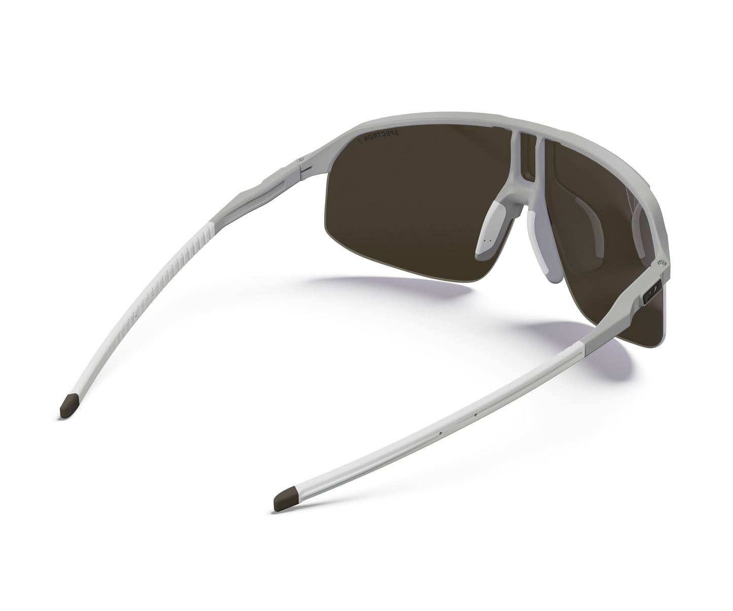 Julbo DENSITY Sunglasses J5611121 in Grey White  with a SPECTRON 3 Brown lens