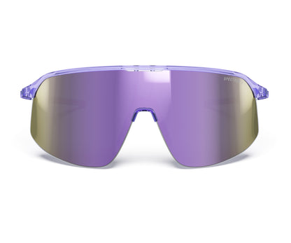 Julbo DENSITY Sunglasses J5611132 in Ligth Purple Translucent with a SPECTRON 3 Smoke lens