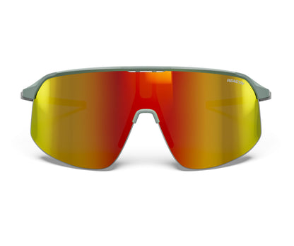 Julbo DENSITY Sunglasses J5613316 in Green Olive - Grey with a REACTIV 1-3 Light Amplifier Lens