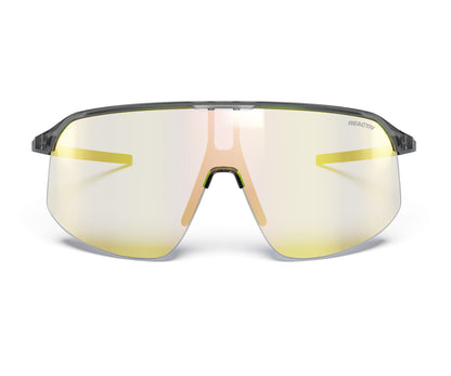 Julbo DENSITY Sunglasses J5613332 in Blue - Yellow with a REACTIV 1-3 Light Amplifier Lens