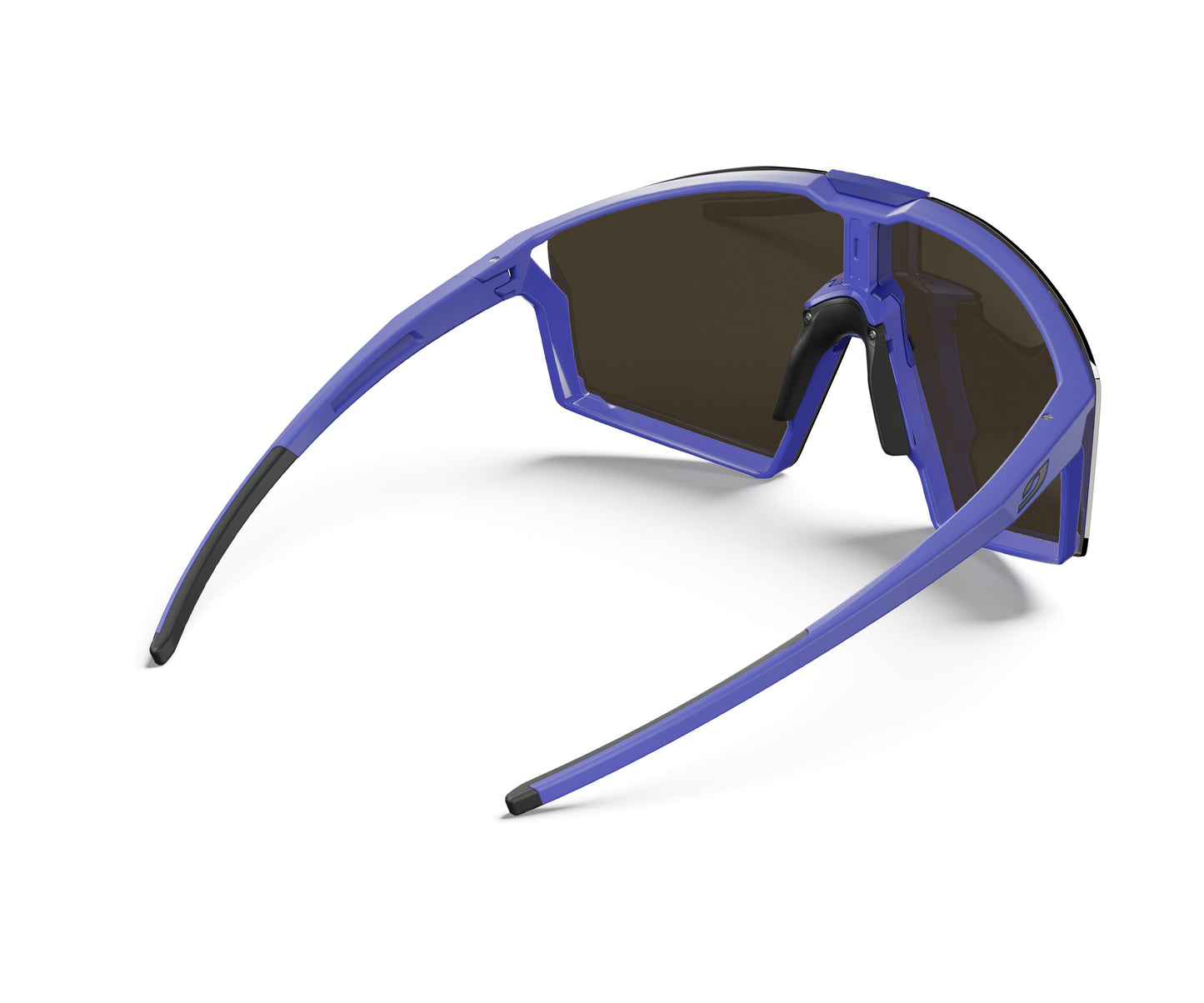 Julbo Edge Cover Sunglasses J5881212 in Blue-Black with a SPECTRON 4 Brown lens