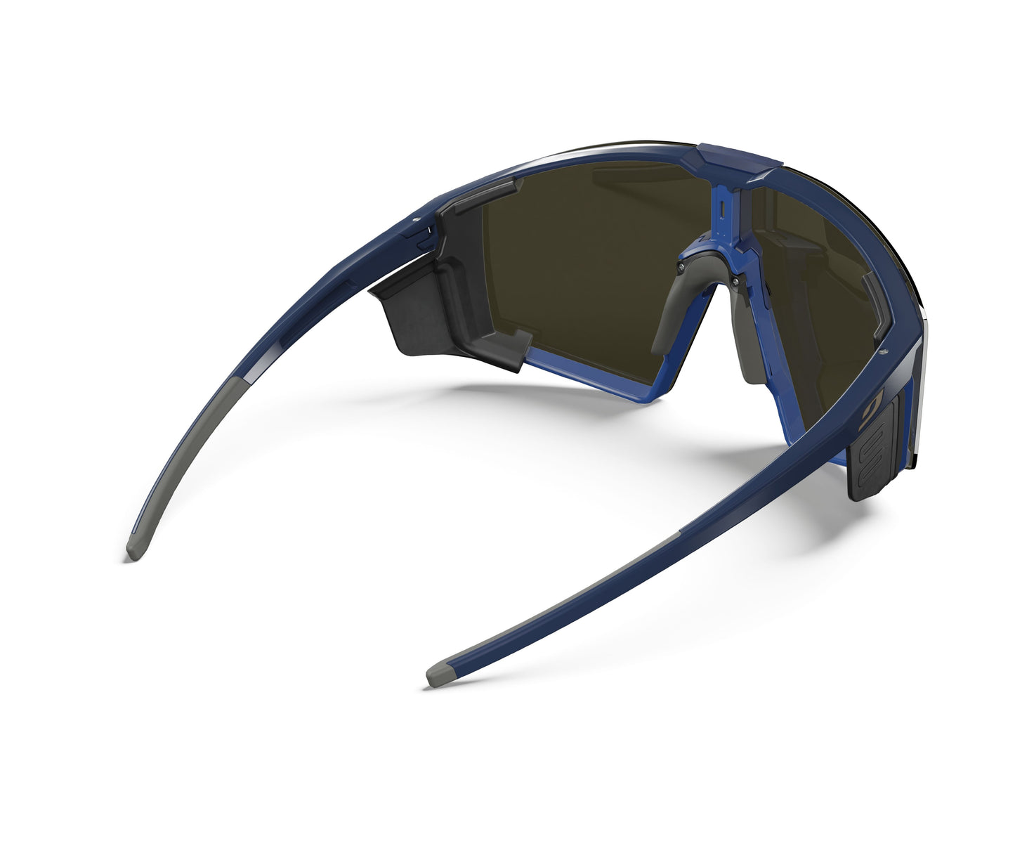 Julbo Edge Cover Sunglasses J5889512 in Blue-Grey with a SPECTRON 4 HD POLARIZED lens