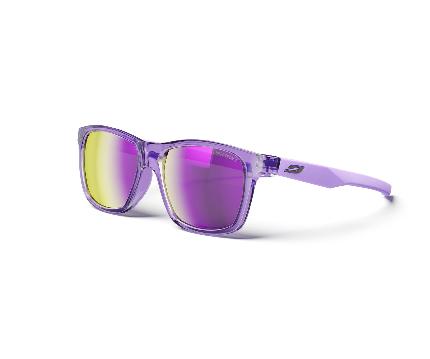 Julbo Elwood Sunglasses J5841126 in Glossy-Violet-Matt with a SPECTRON 3 BROWN lens