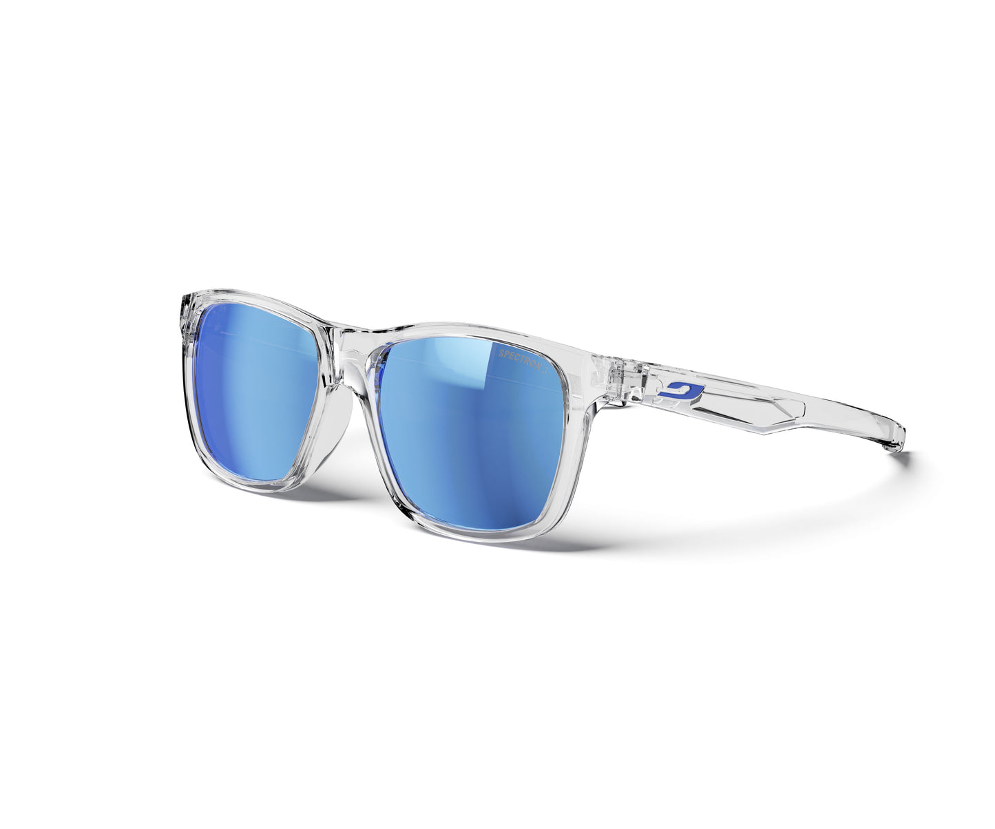 Julbo Elwood Sunglasses J5841175 in Crystal-Brilliant with a SPECTRON 3 SMOKE lens