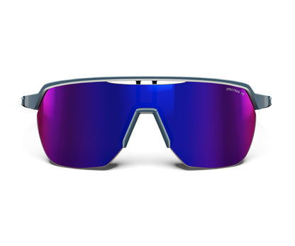 Julbo FREQUENCY Sunglasses J5671512 in Blue - Black with a SPECTRON 3 HD lens