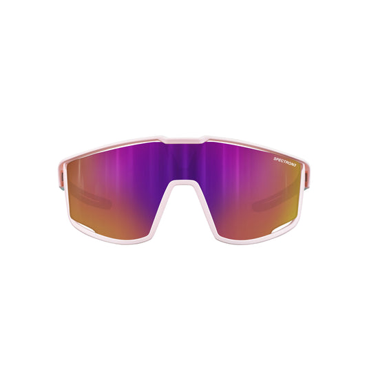 Julbo FURY S Sunglasses J5501141 in Pastel Pink - Pastel Blue with a SPECTRON 3 Brown lens