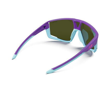 Julbo FURY Sunglasses J5311126 in Purple - Blue - Light with a SPECTRON 3 Brown lens