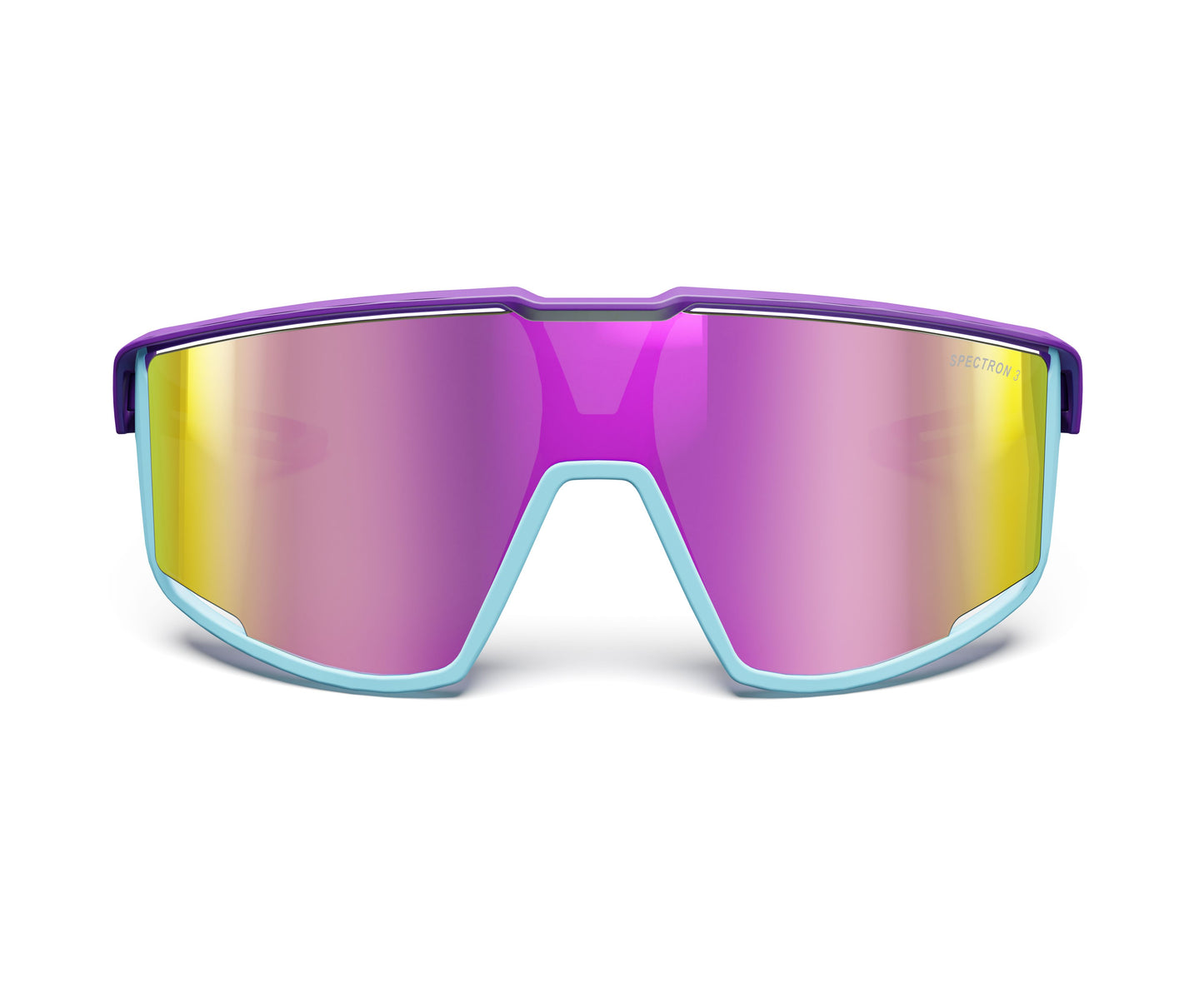 Julbo FURY Sunglasses J5311126 in Purple - Blue - Light with a SPECTRON 3 Brown lens