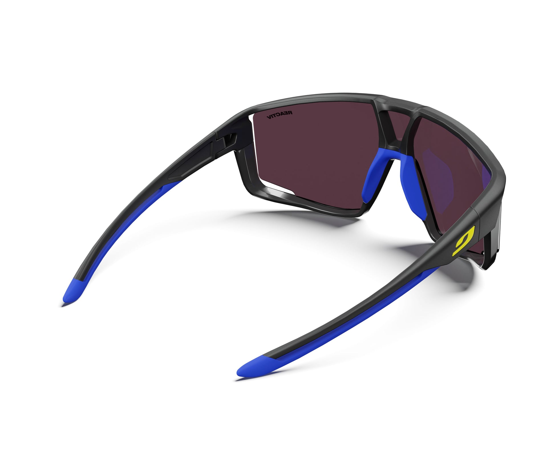 Julbo FURY Sunglasses J5313414 in Black Blue with a REACTIV 1-3 High Contrast Lens