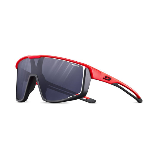 Julbo FURY Sunglasses J5314020 in Black - Orange Fluo with a REACTIV 0-3 lens
