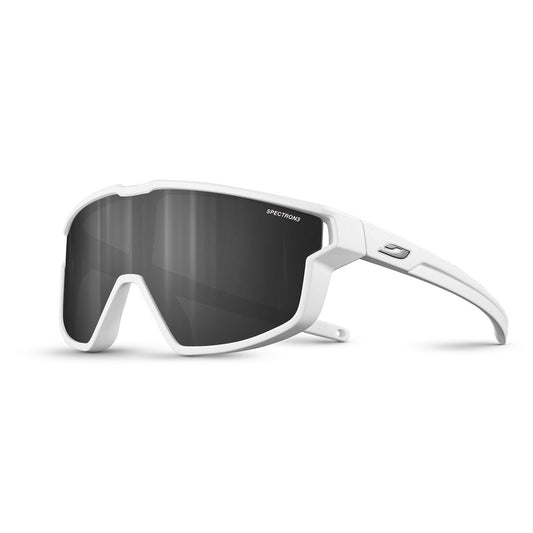 Julbo FURY MINI Sunglasses J5601011 in Matte White with a SPECTRON 3 SMOKE lens