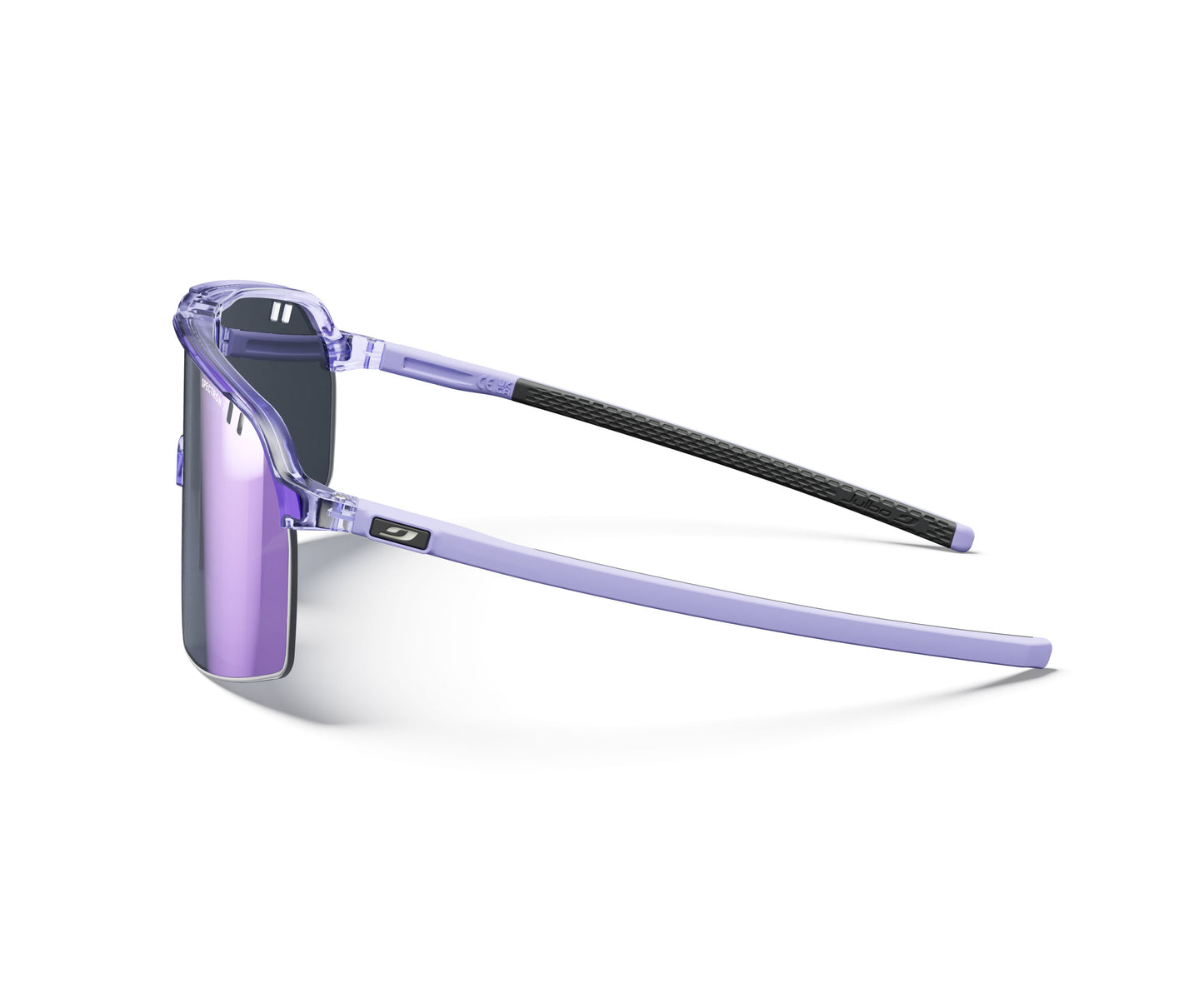 Julbo Intensity Sunglasses J5901132 in Light-Purple-Trans with a SPECTRON 3 Brown lens