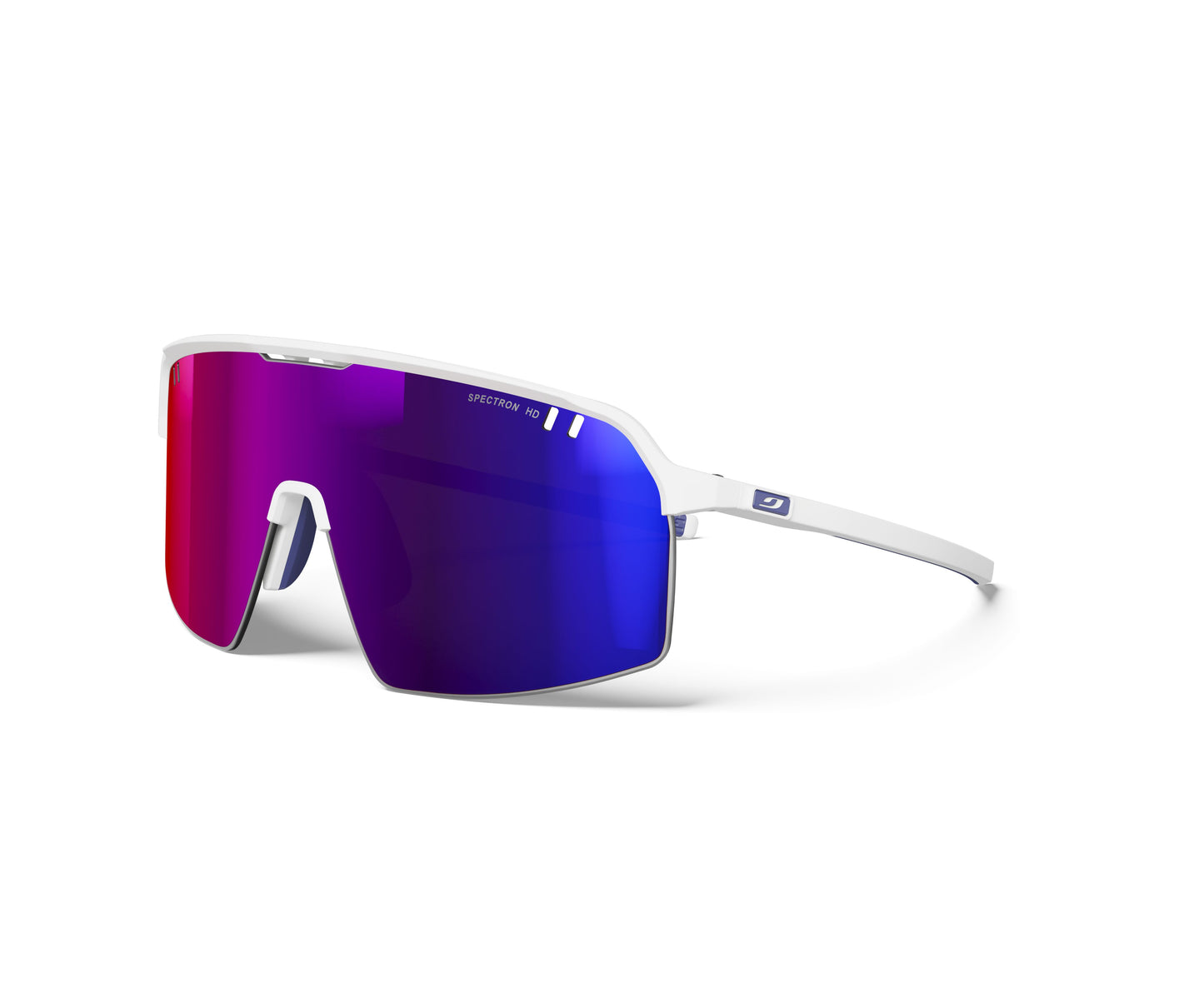 Julbo Intensity Sunglasses J5901510 in White-Blue with a SPECTRON 3 HD VERSIMON lens