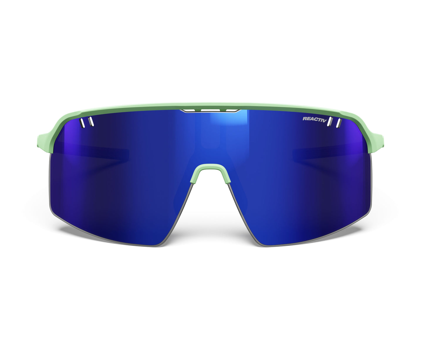 Julbo Intensity Sunglasses J5903430 in Pale-Green-Purple with a REACTIV 1-3 High Contrast Lens