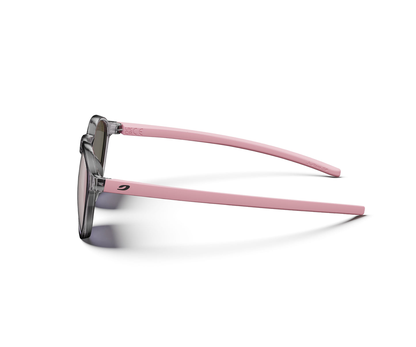 Julbo Joliet Sunglasses J5831120 in Grey-Trans-Pink-Matt with a SPECTRON 3 Smoke lens