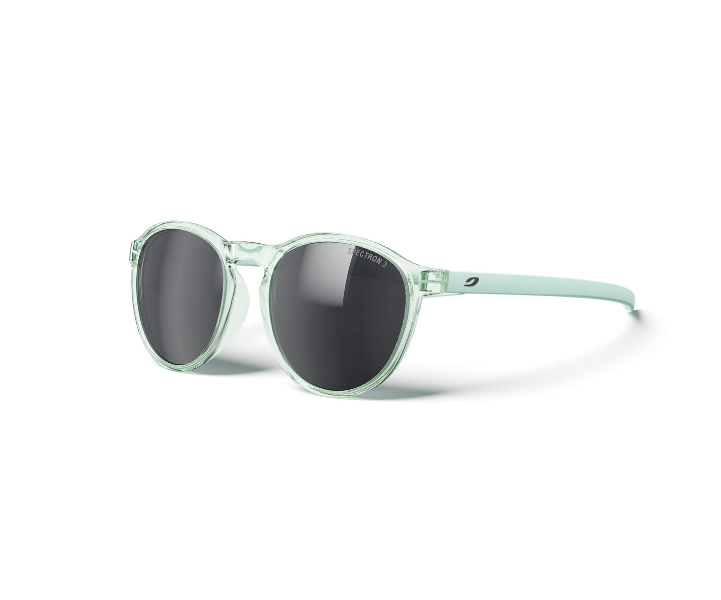 Julbo Joliet Sunglasses J5831137 in Pastel-Blue-Trans-Matt with a SPECTRON 3 Smoke lens