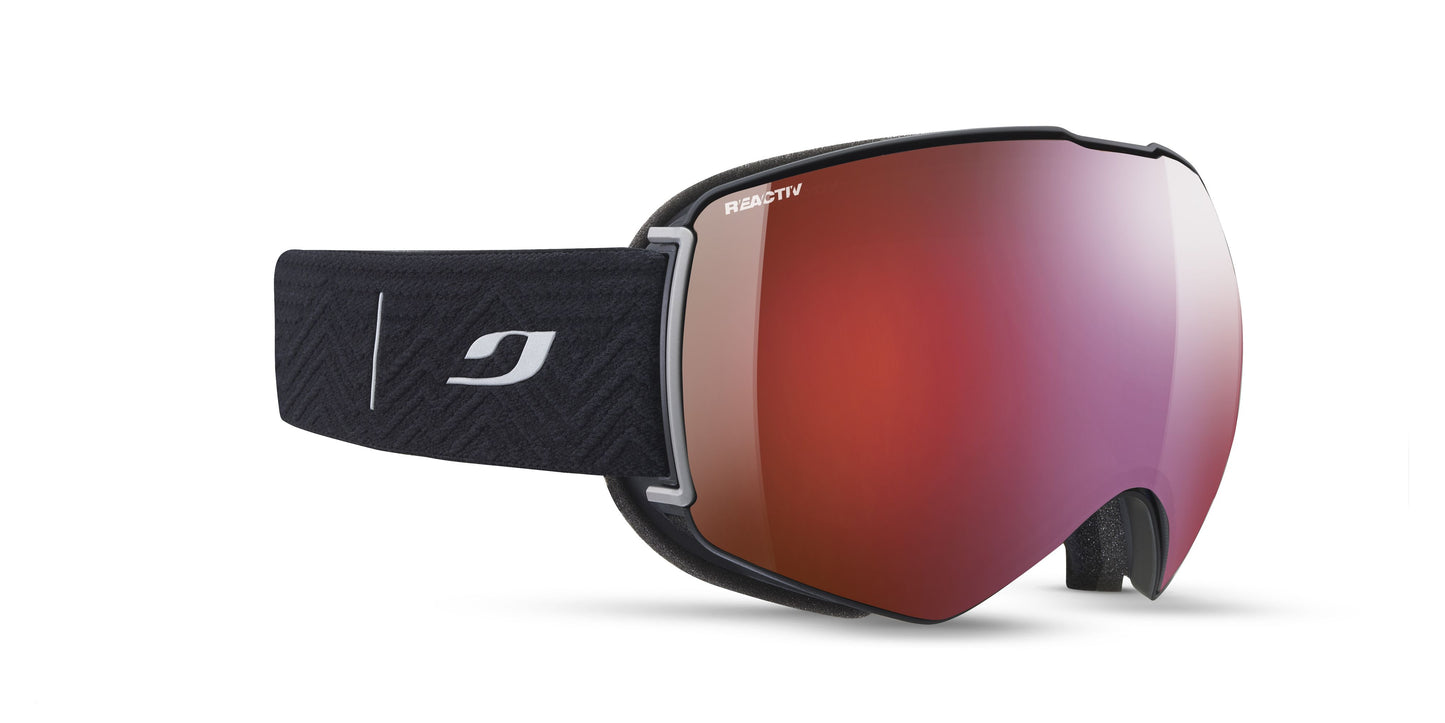 Julbo LIGHTYEARS - template Goggle J77440143 in Black - Grey Colour with a REACTIV 0-4 HC lens