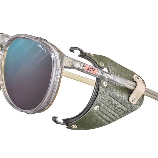Julbo MILLENIUM Sunglasses J5773620 in Glossy-Beige Gray with a REACTIV 2-4 lens
