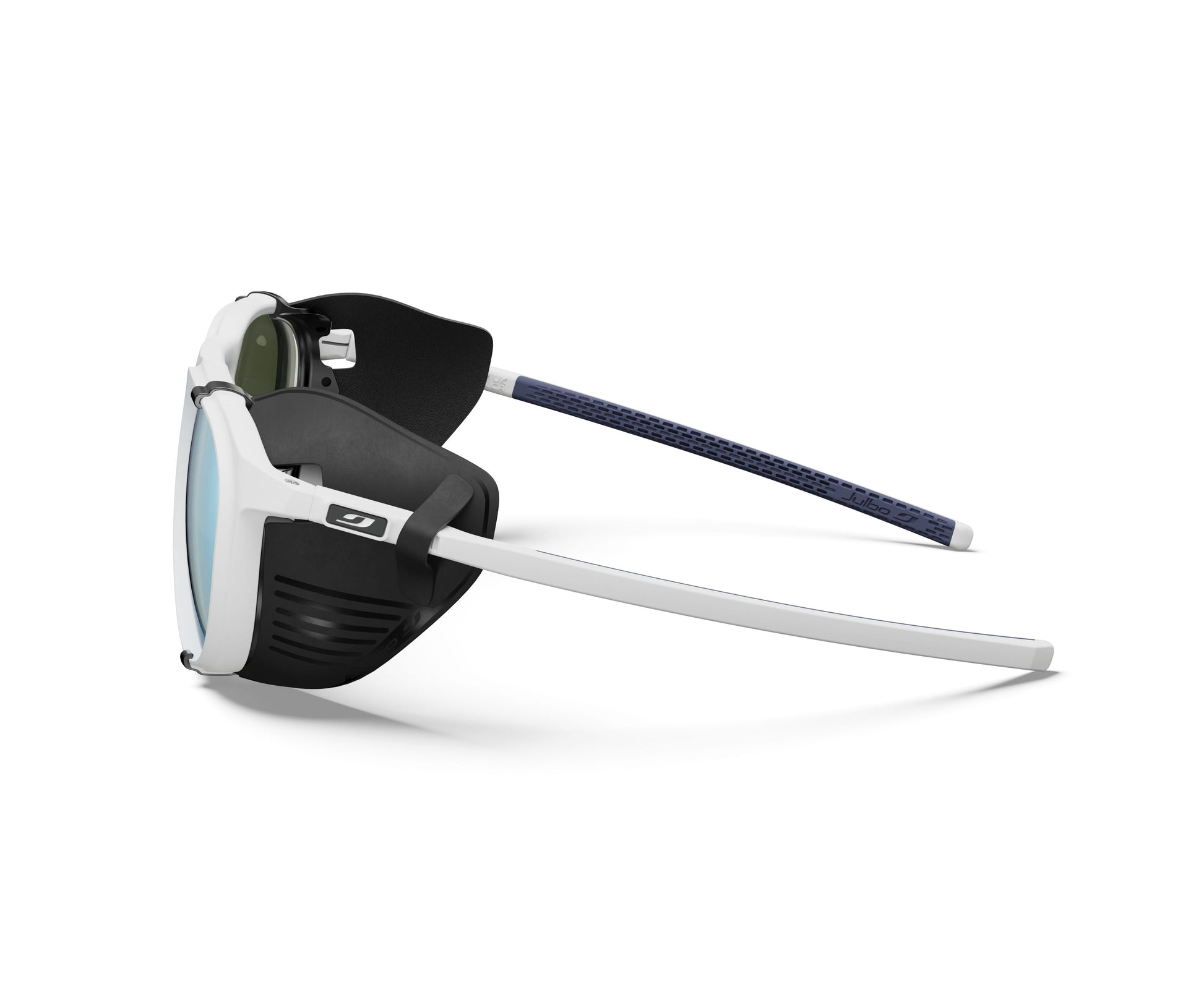 Julbo MILLENIUM Sunglasses J5779610 in White Matt - Black with a SPECTRON 3 HD POLARIZED Green lens