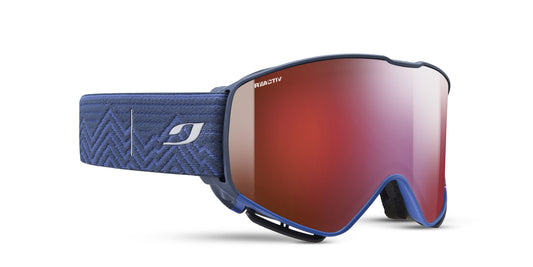 Julbo QUICKSHIFT 4S Goggle J76540123 in Blue - Blue Colour with a REACTIV 0-4 HC lens