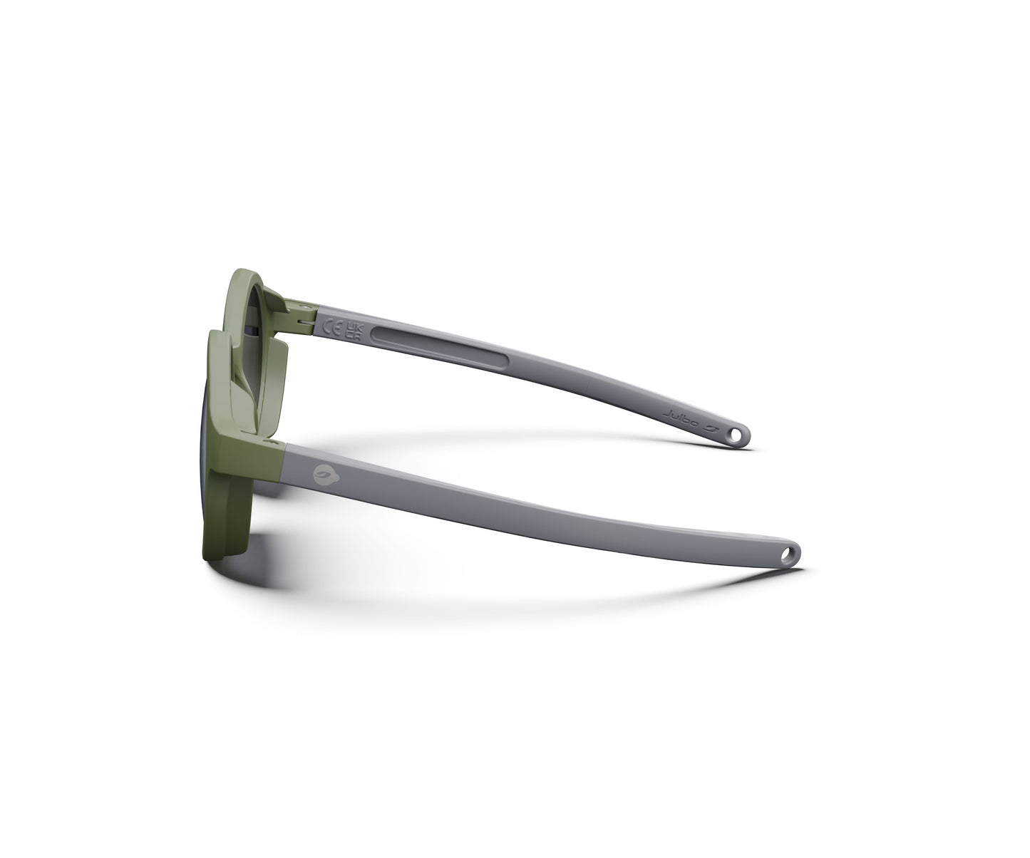 Julbo Ranger Sunglasses J5811145 in Green-Grey with a SPECTRON 3 SMOKE lens