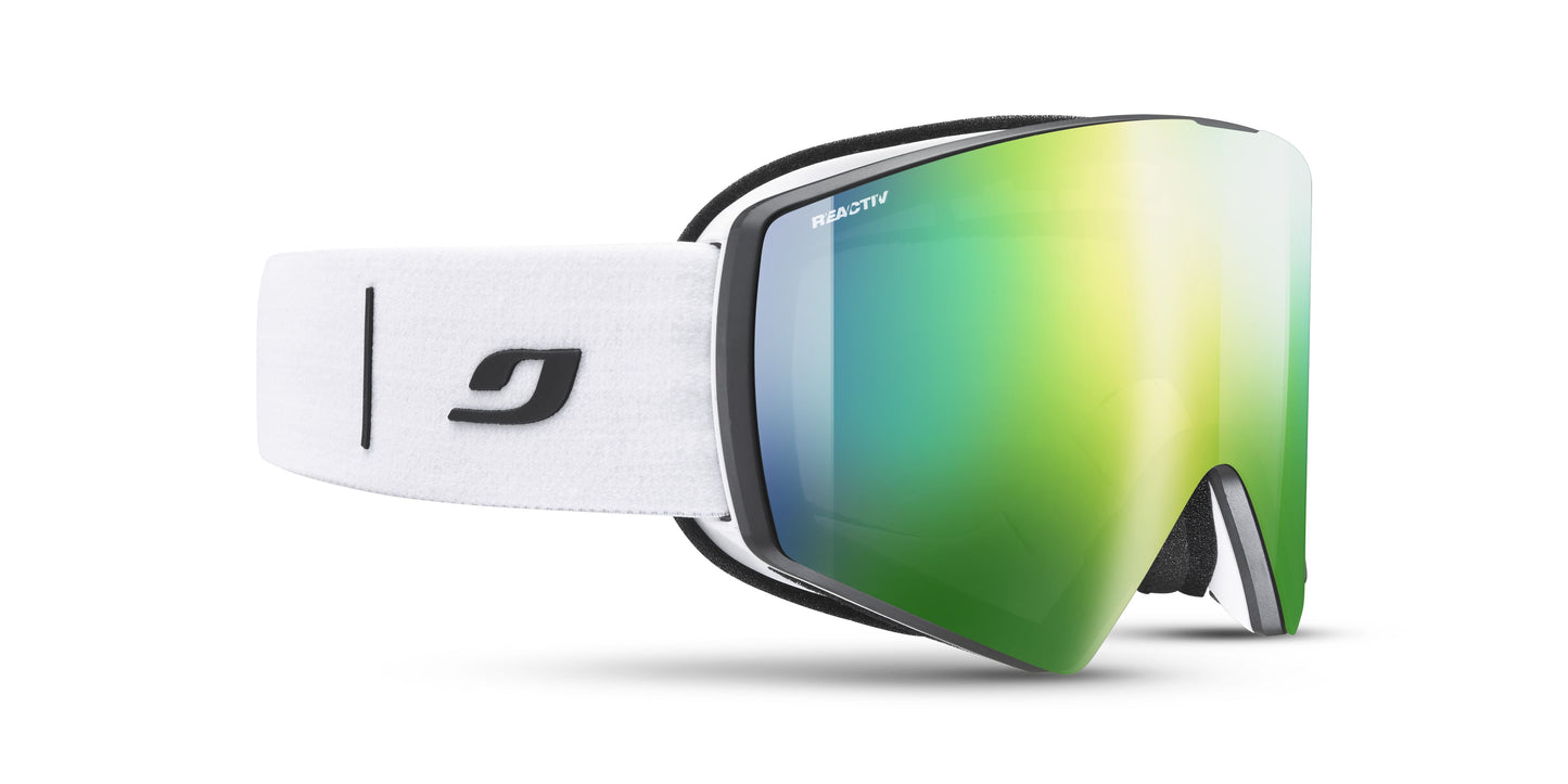 Julbo RAZOR EDGE Goggle J77535113 in White  - Black Colour with a REACTIV 1-3 HC lens