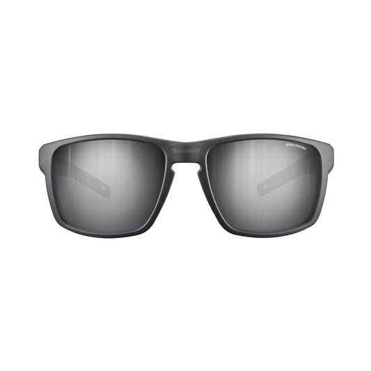 Julbo SHIELD Sunglasses J5061245 in Translu Dark Green - Dark Green -  Orange with a SPECTRON 4 Brown lens