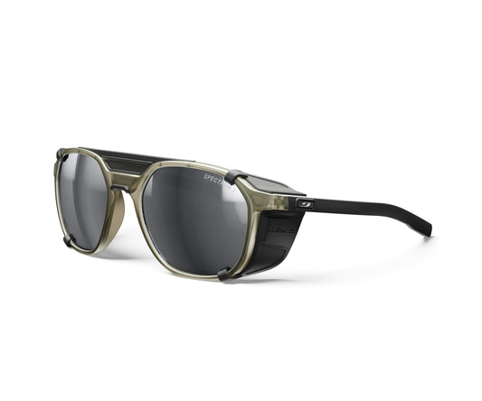 Julbo Slack Cover Sunglasses J5871117 in Beige-Trans-Black with a SPECTRON 3 Smoke lens
