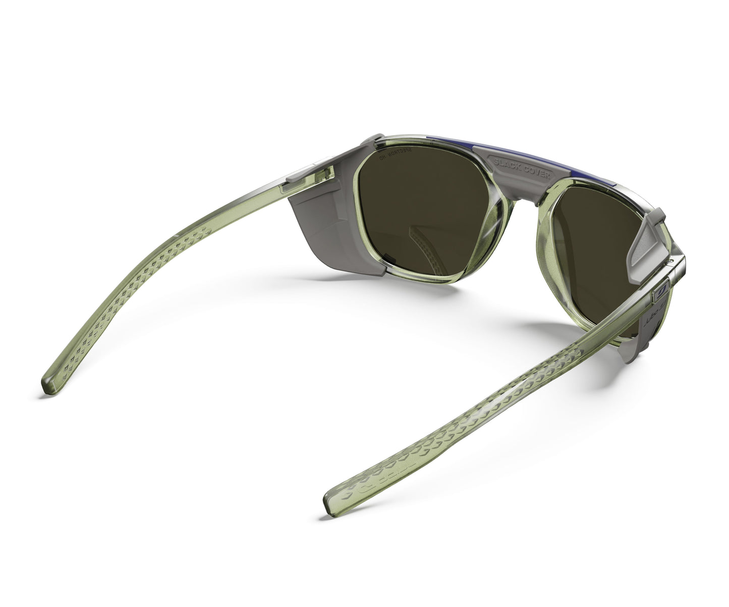 Julbo Slack Cover Sunglasses J5879545 in Army-Grey with a SPECTRON HD 4 POLARIZED lens