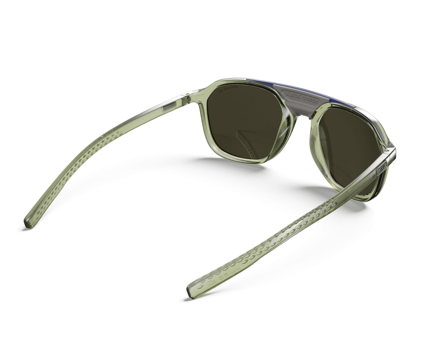 Julbo Slack Cover Sunglasses J5879545 in Army-Grey with a SPECTRON HD 4 POLARIZED lens