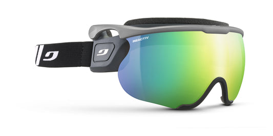 Julbo SNIPER EVO L Nordic Visor J69235201 in Dark Grey - Grey - Black Colour with a REACTIV 1-3 HC lens