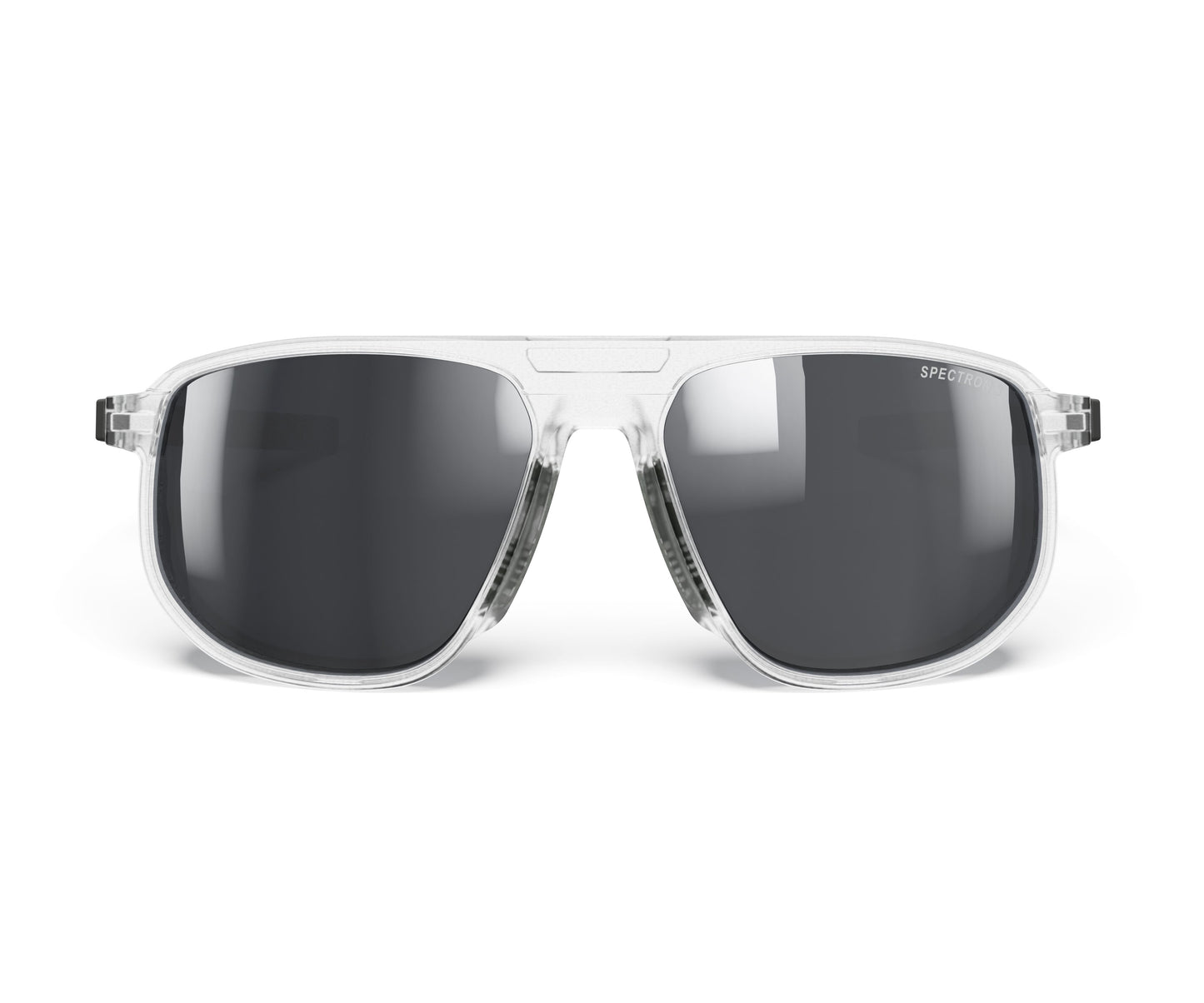 Julbo Ward Sunglasses J5862020 in Trans-Grey-Glossy-Black with a SPECTRON 3 SMOKE lens