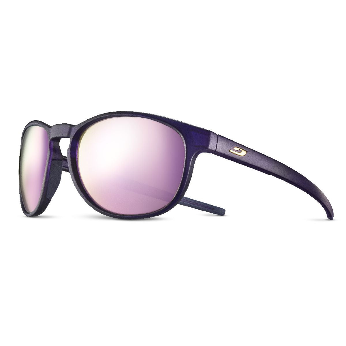 JULBO SOLAIRES SPECTRON 3CF 1126 TRANSLU VIOLET SPECT 55-18-130 FAST & LIGHT "Exclusive soft-comfort material on the temples that doesn't stick to hair, giving perfect grip and comfort "