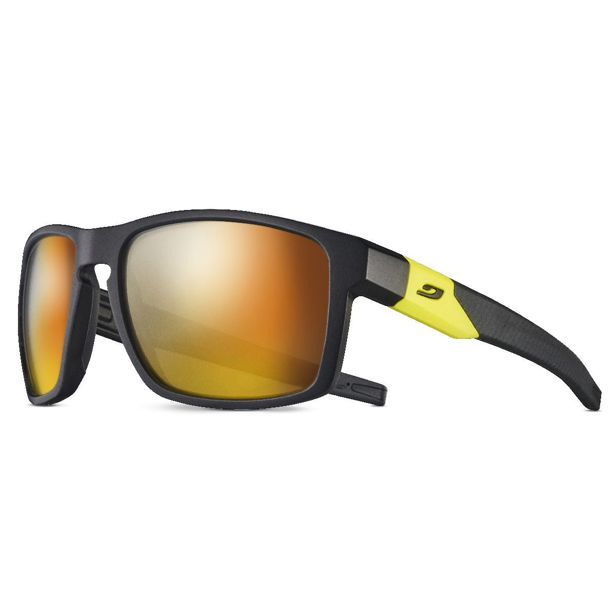 Julbo STREAM Sunglasses J5171122 in Black - Yellow with a SPECTRON 3 BROWN lens