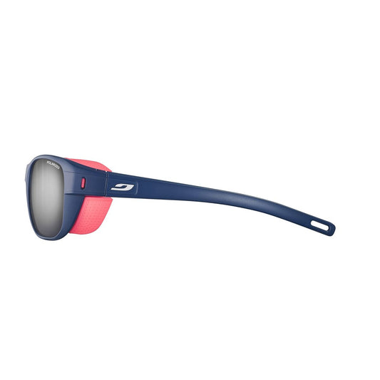 Julbo CAMINO M Sunglasses J5589012 in Matte Blue with a SPECTRON 3 POLARIZED Smoke lens
