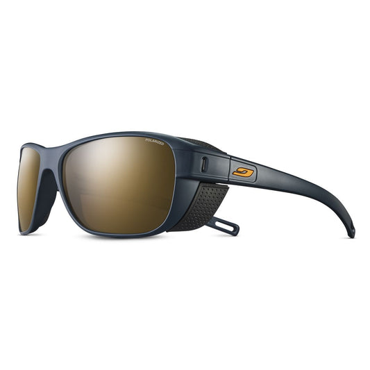 Julbo CAMINO Sunglasses J5019412 in Matt Dark Blue - Black with a SPECTRON 3 POLARIZED Brown lens