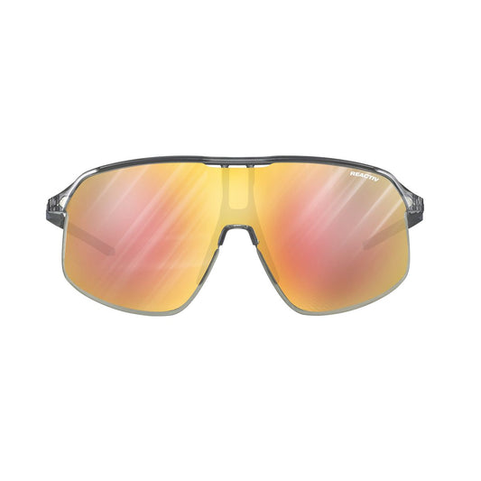 Julbo DENSITY Sunglasses J5613820 in Translucide Grey with a REACTIV 1-3 Light Amplifier Lens