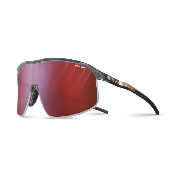 Julbo DENSITY Sunglasses J5614114 in Black - Copper with a REACTIV 0-3 High Contrast Lens
