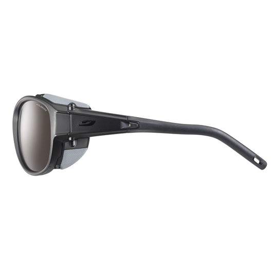 Julbo EXPLORER 2.0 Sunglasses J4971214 in Matt Black - Grey with a SPECTRON 4 Brown lens