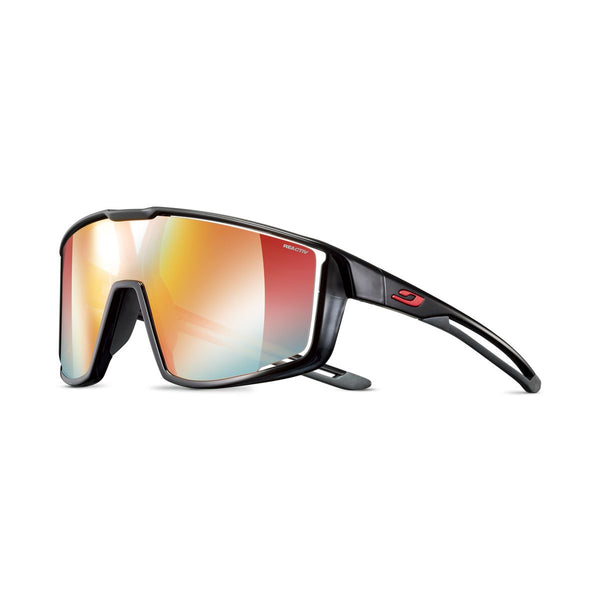Julbo FURY Sunglasses J5313314 in Black - Black with a REACTIV 1-3 Light Amplifier Lens
