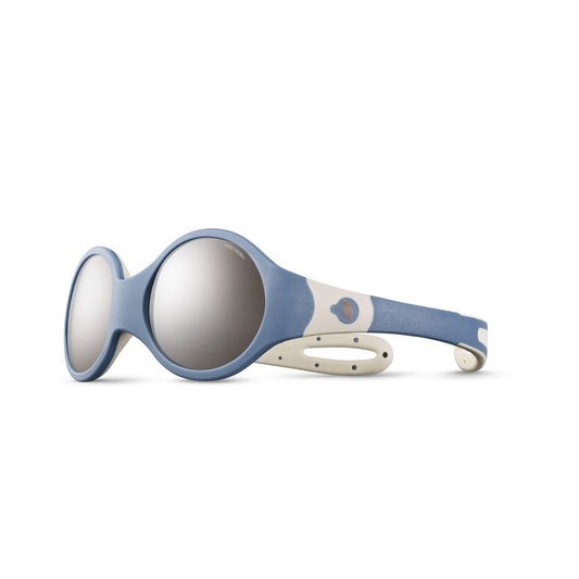 Julbo LOOP M Sunglasses J5332337 in Matt Blue - Grey with a SPECTRON 4 Smoke lens