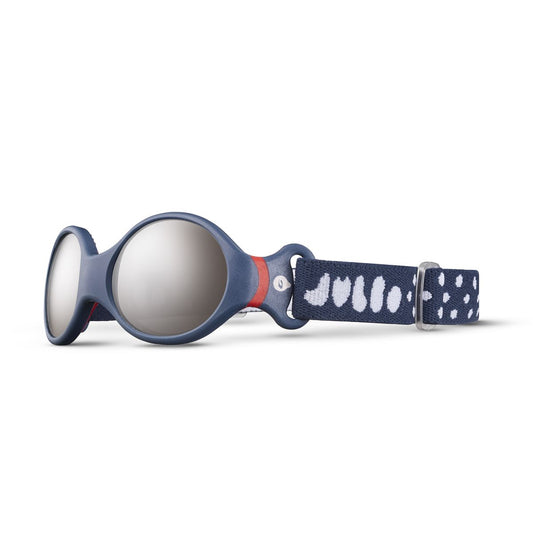 Julbo LOOP S Sunglasses J5322337 in Blue - Red with a SPECTRON 4 Smoke lens