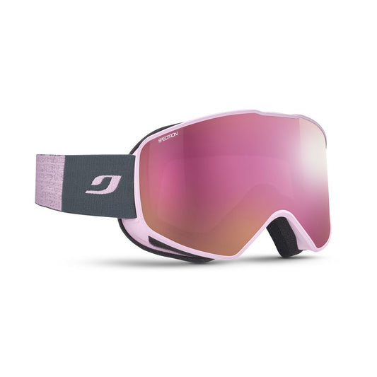 Julbo PULSE Goggle J77312192 in PINK - GREY Colour with a SPECTRON 3 PINK lens