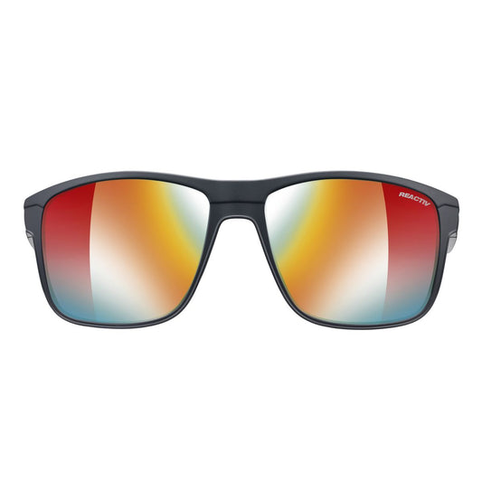 Julbo RENEGADE Sunglasses J4993314 in Black - Red with a REACTIV 1-3 Light Amplifier Lens