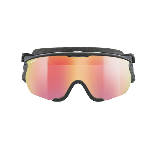 Julbo SNIPER EVO M Nordic Visor J69133141 in Black - Black - White Colour with a REACTIV 1-3 HC lens