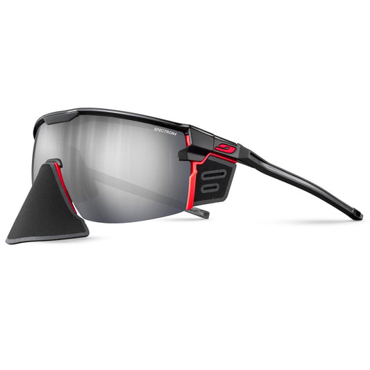 Julbo ULTIMATE COVER Sunglasses J5471223 in Black - Orange with a SPECTRON 4 BROWN lens